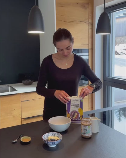 Bio High Protein Porridge Blueberry-Banana