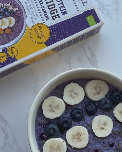 Bio High Protein Porridge Blueberry-Banana